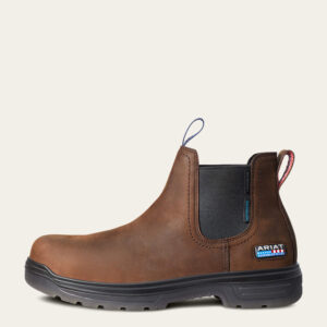 Ariat Turbo Chelsea USA Assembled Waterproof Carbon Toe Work Boot