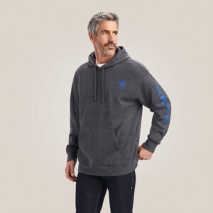 Ariat Logo Hoodie CHARCOAL