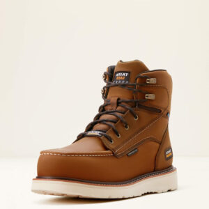 Ariat Rebar Wedge Moc Toe 6" Waterproof Composite Boot